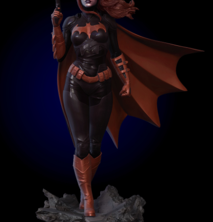 Batwoman 3d printing stl files
