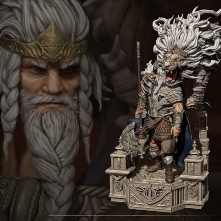 Godfrey elden ring 3d print stl file