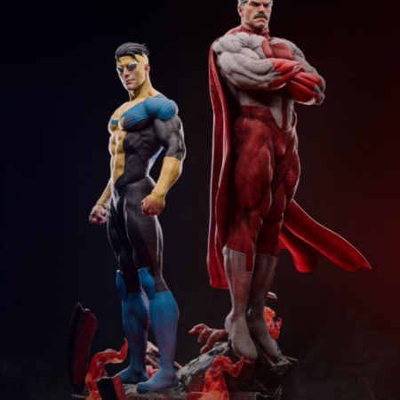 Invincible and omni-man 3d printing stl files