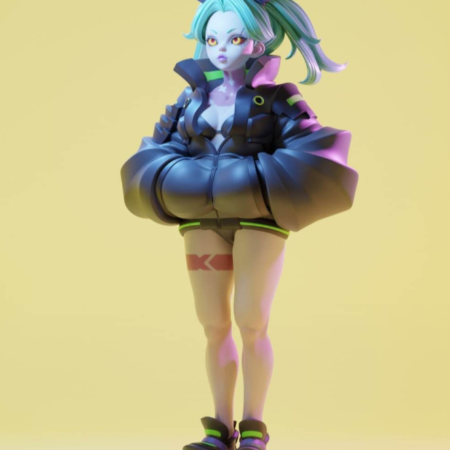 Rebecca Cyberpunk stl files for 3d printing model