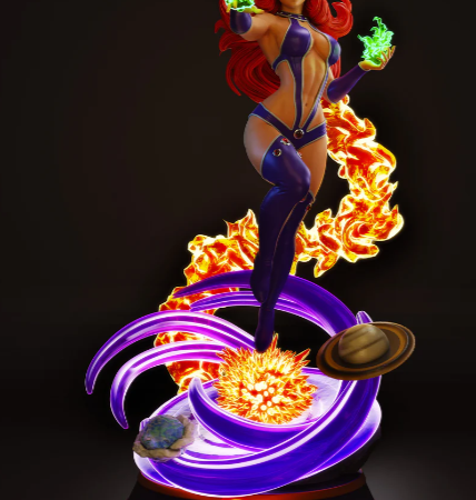 Starfire stl files for 3d printing models