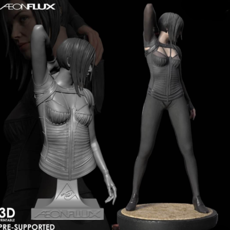 Aeon Flux 3d print stl files
