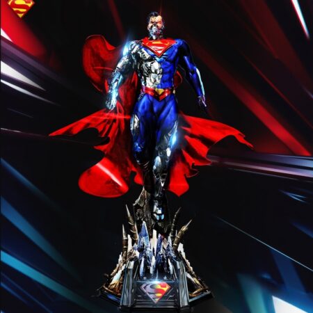 Superman cyborg statue 3d printing stl files