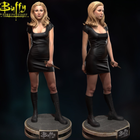 Buffy the vampire slayer 3d printing stl files