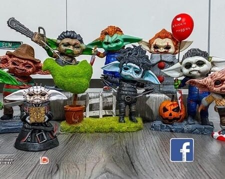 Baby Horror monsters pack 3d printing stl files