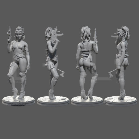 Blondie sucker punch 3d printing stl files