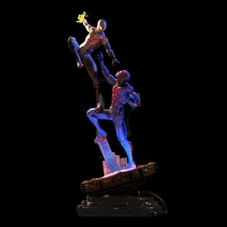 Miles vs spiderman 2099 3d printing stl files