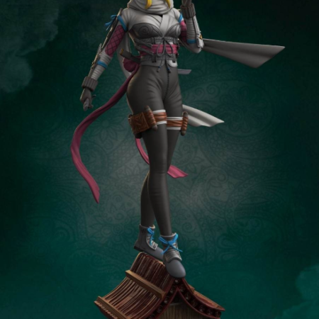 Spider gwen ninja 3d print stl files