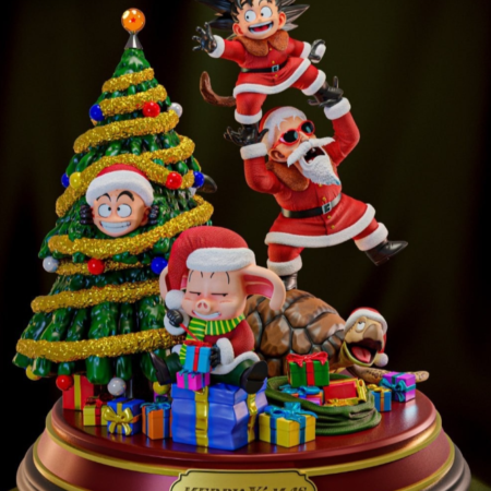 Dragonball z Christmas diorama 3D Print stl files