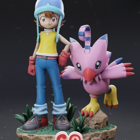 Sora & Biyomon 3d print stl files