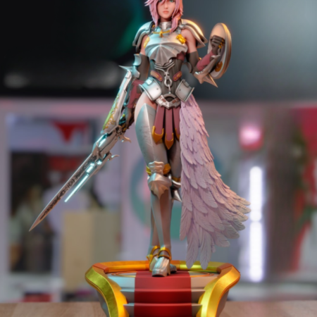 Final fantasy lightning 3d printing stl files