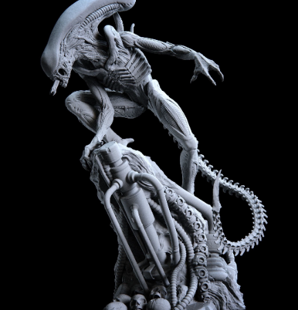 Alien 3d printing stl files