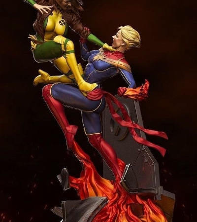 captain marvel v rogue 3d printing stl files