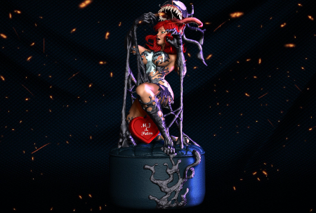 mary jane venomized 3d print stl files