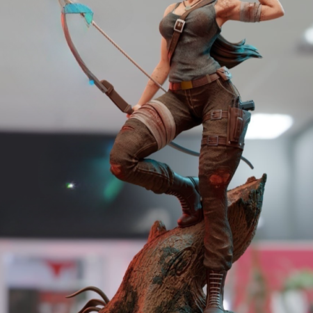 Lara croft 3d printing stl files