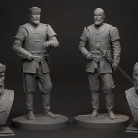 King harald 3d printing stl files