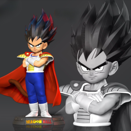 Kid Vegeta 3d print stl files