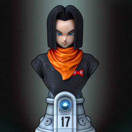 A-17 bust 3D Print STL Files