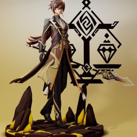 Zhongli 3d print stl files