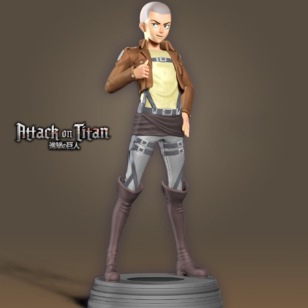Attack on titan connie springer 3d print stl files