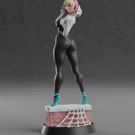 Spider gwen stl files for 3d printing model