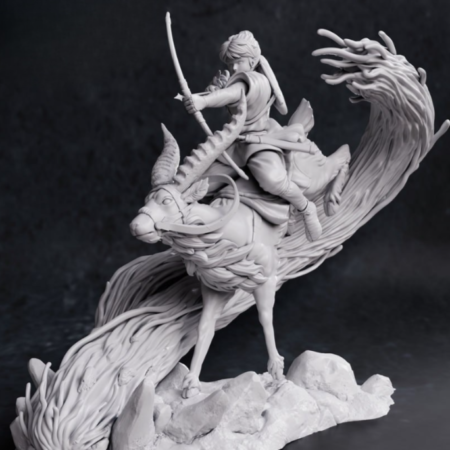Princess Mononoke 3d print stl files