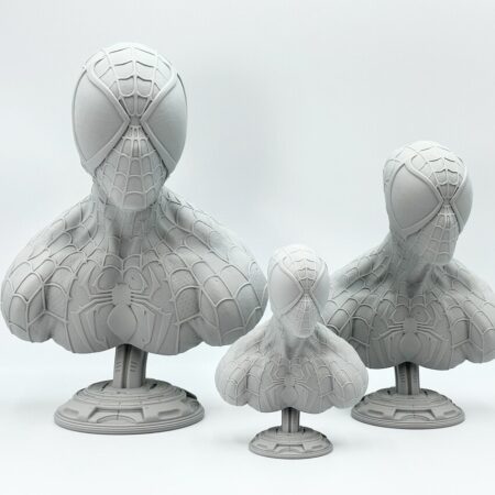Spider-man bust 3d print stl files
