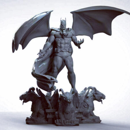 Vampire batman 3d print stl files
