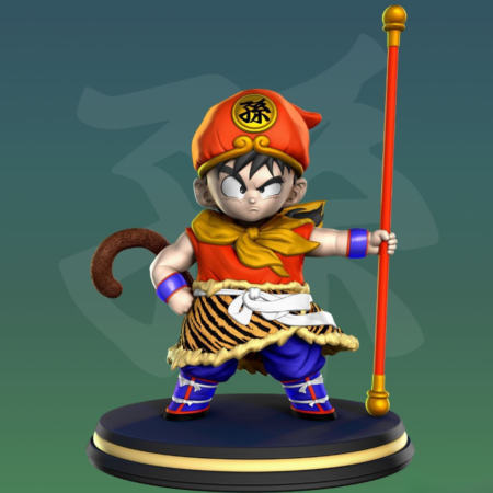 Gohan monkey king 3d printing stl files