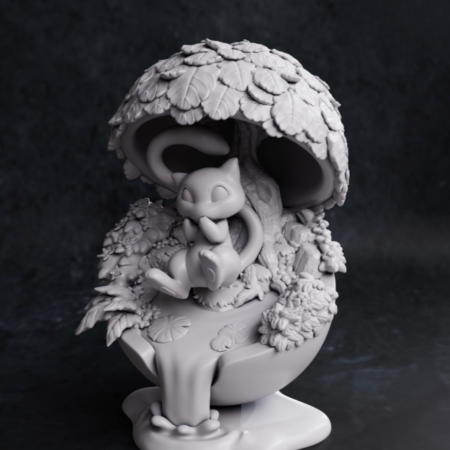 Chibi mew – Pokemon 3d printing stl files