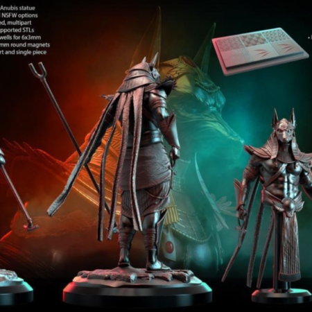 Anubis 3d printing stl files