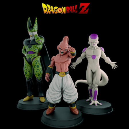 DBZ Villains pack 3d printing stl files