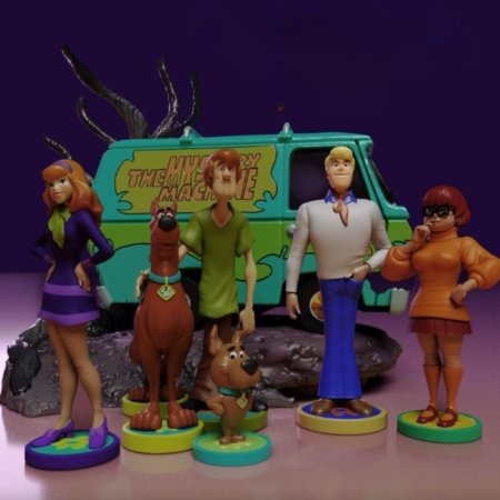 Scooby doo gang 3d printing stl files