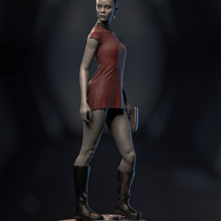 Uhura – star trek 3d printing stl files
