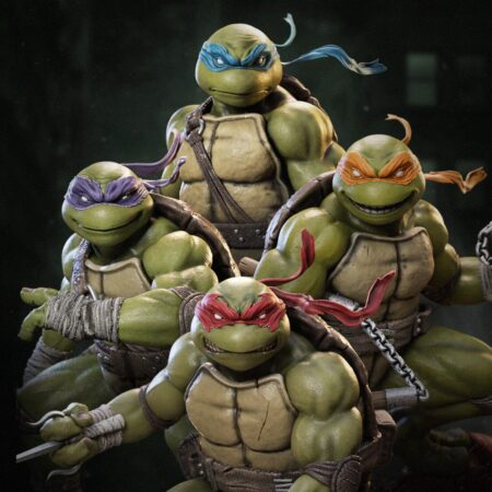 TMNT Statue set 3d printing stl file