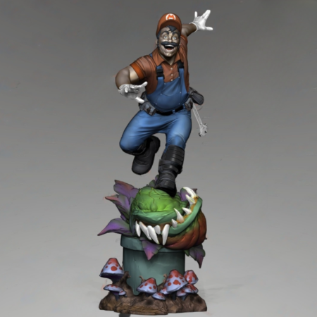 Super Mario 3d printing stl files