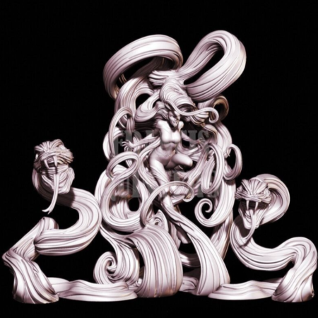 Queen Medusa 3D Printing stl files