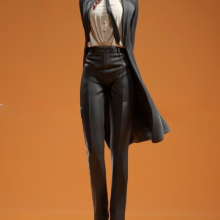 Makima chainsaw-man 3d printing stl files