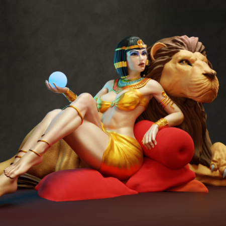Cleopatra 3D Printing stl files