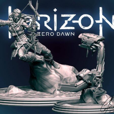 Aloy horizon zero 3d print stl files