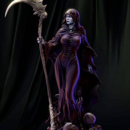 Miss lady Death 3d printing stl files