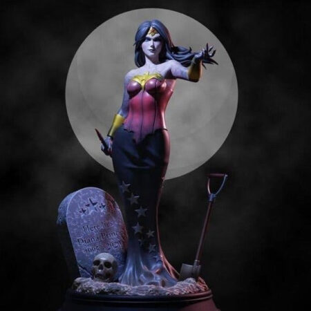 Queen Wonderwoman 3d print stl files