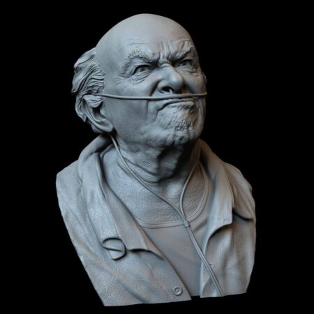 Hector salamanca bust 3d printing stl files