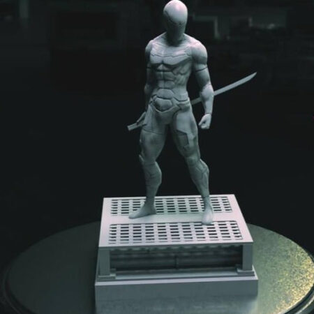 Gray Fox Metal gear 3d print stl files