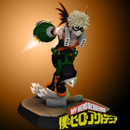 Bakugo Hero academy 3d print stl files