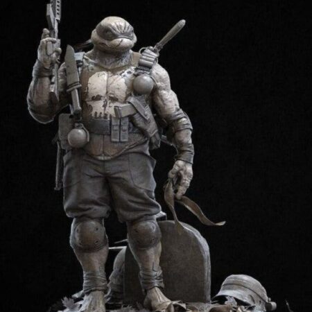 Turtle punisher 3d printing stl files