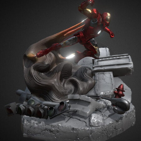Iron-man Mark VII 3D Print stl files