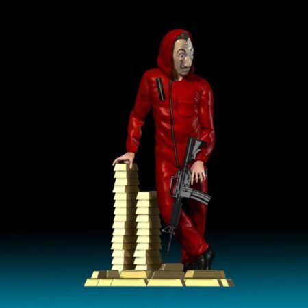 Money Heist casa de papel 3d print stl