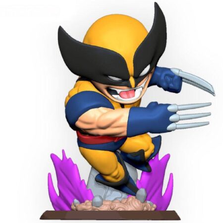 Wolverine chibi 3d printing stl files