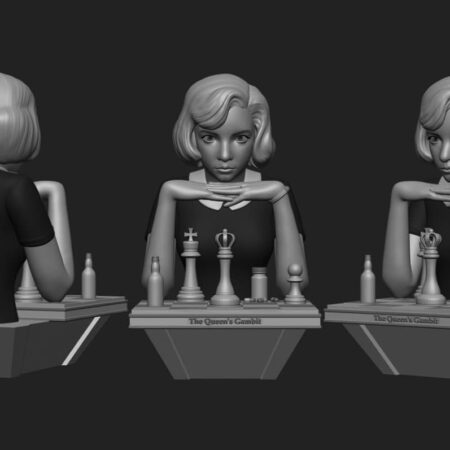 Queens Gambit 3d printing stl